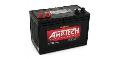 12V Deep Cycle Lead Acid Battery 105Ah | AMP-TECH Caravan & Motorhome Batteries