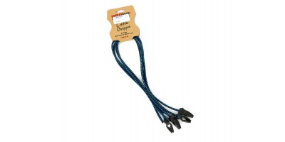 Tie Down Locking Bungee Strap 4 pack PROUT 60cm - BLUE