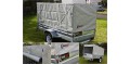 8ft x 5ft Trailer Cover - 600mm Cage | 600gsm PVC Heavy Duty ROADCHIEF Trailers