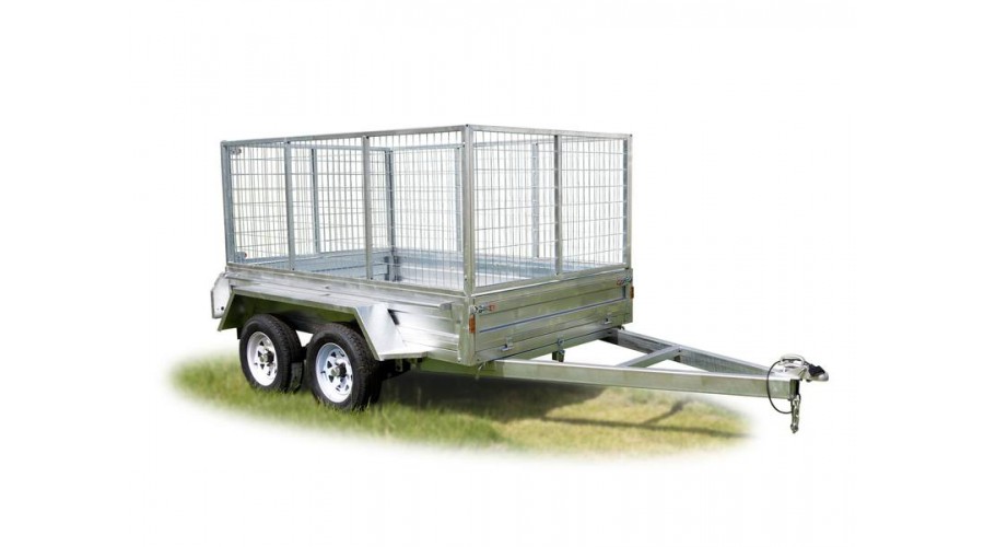 Trailer 8x5 Caged Tandem Axle & 900mmH Cage ROADCHIEF hello