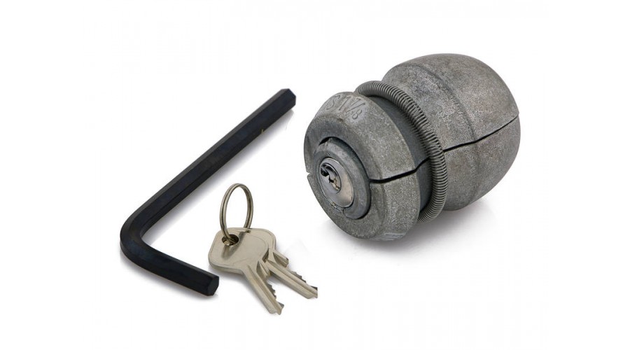1-7/8" Trailer Towball Coupling Lock | Heavy Duty Anti-Theft Security TRAILERCOP hello