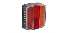 Trailer Light LED Rear Amber/Red - Single Light