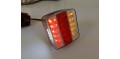 LED Rear Trailer Lights Submersible 2 Pack & 7M Leads